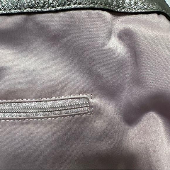 COACH Audrey Cinched North South Metallic Tote - Picture 9 of 16